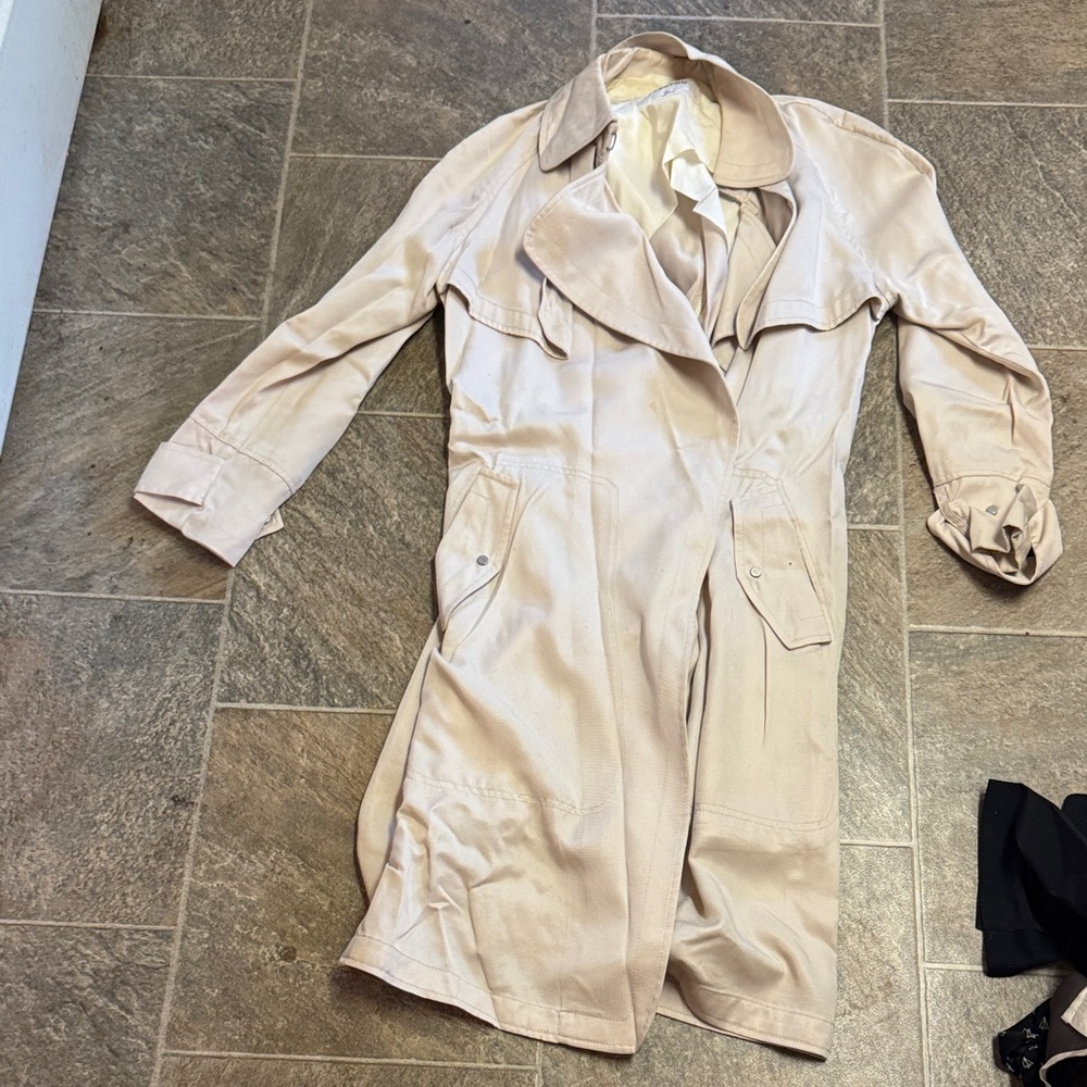 Babaton Light Tan Trench Coat